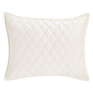 Martha Stewart Collection  Diamond Ivory King Sham